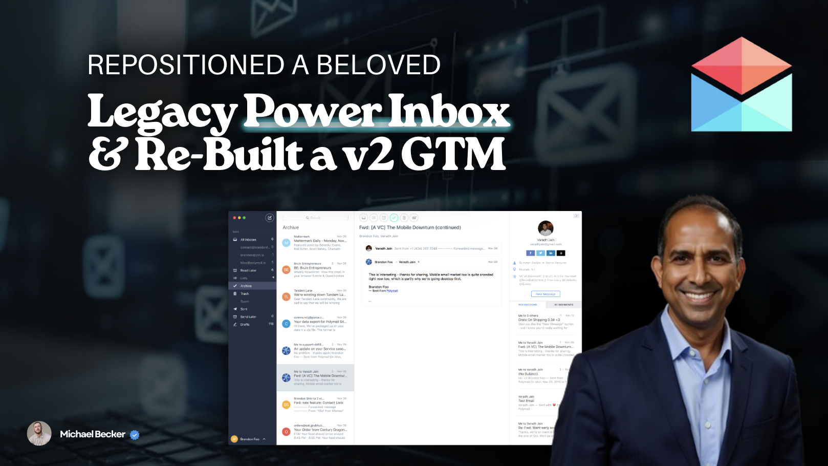 Polymail commercial repositioning and GTM case study