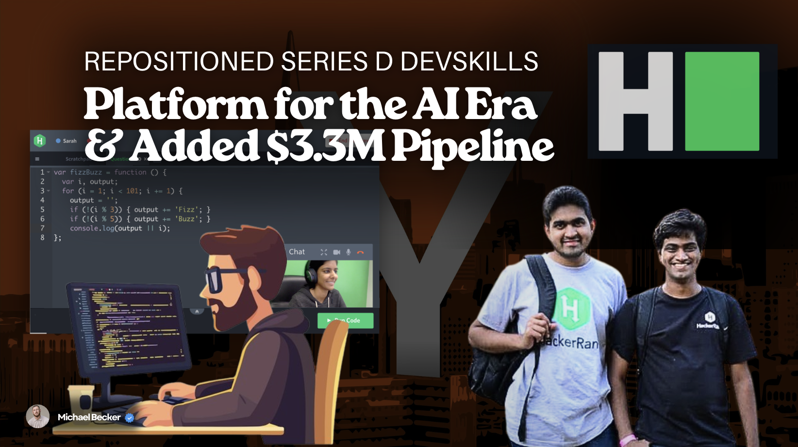 HackerRank repositioning and pipeline growth case study