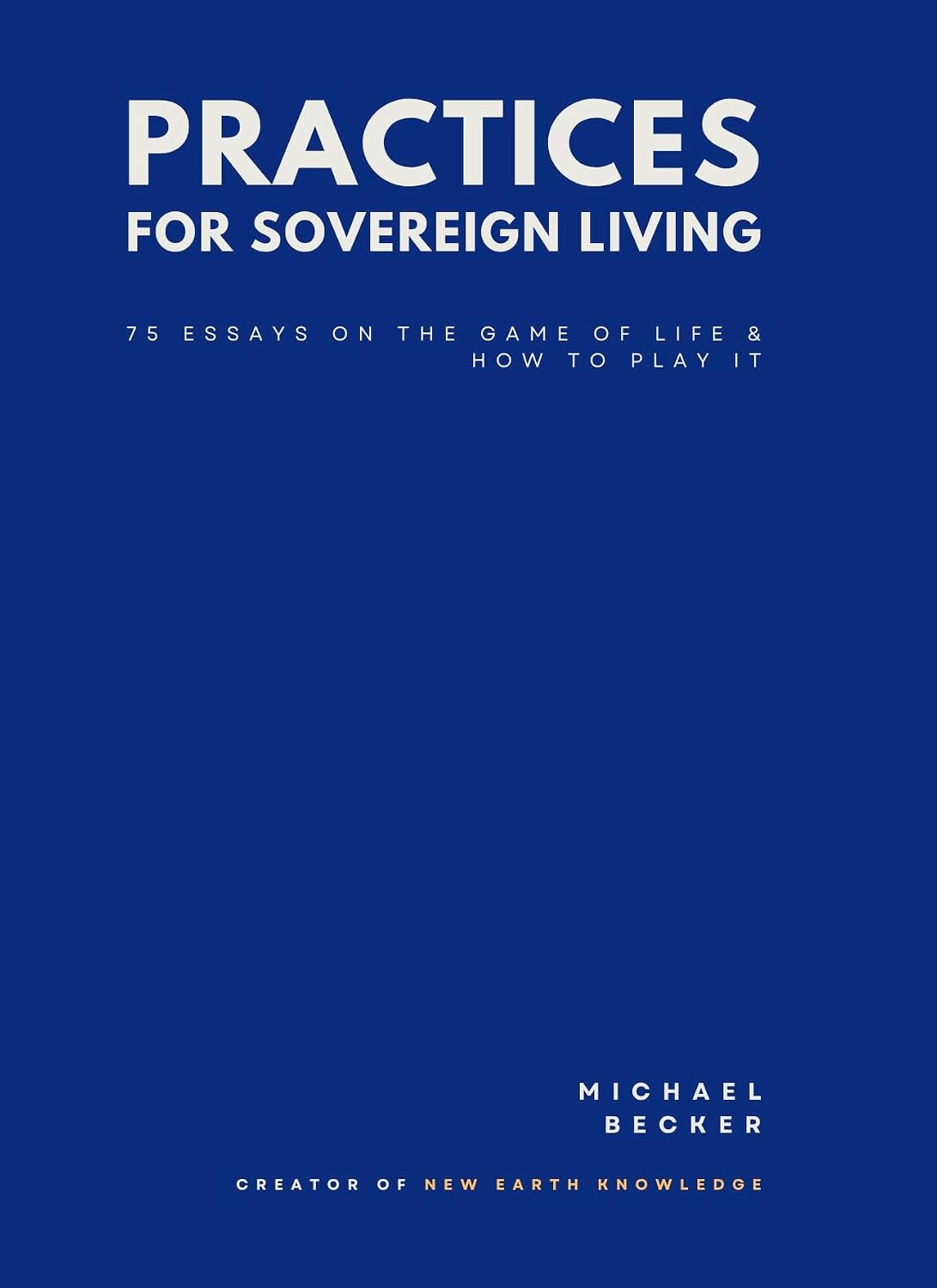 Practices for Sovereign Living book cover