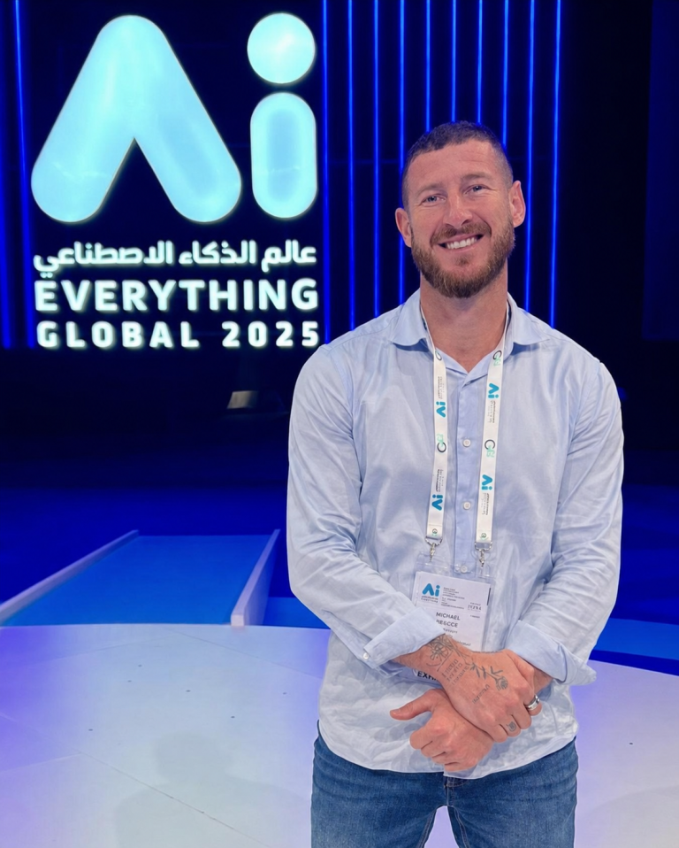 Michael Becker at AI Everything in Dubai