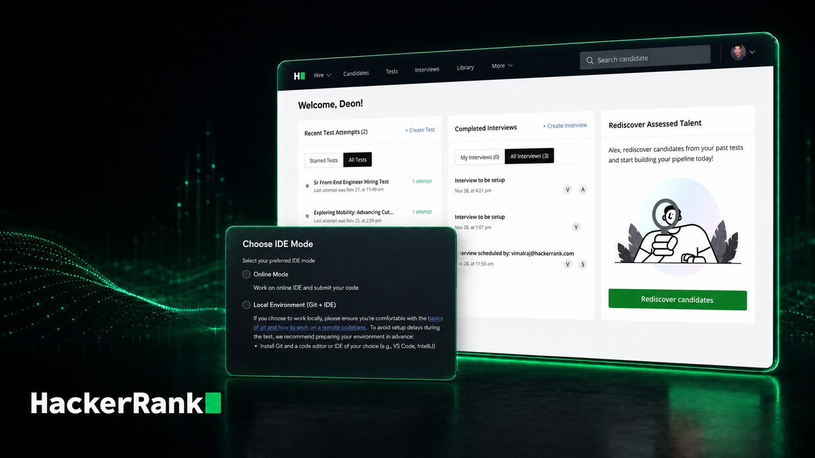 HackerRank product experience