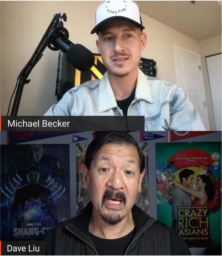 Michael Becker with Dave Liu