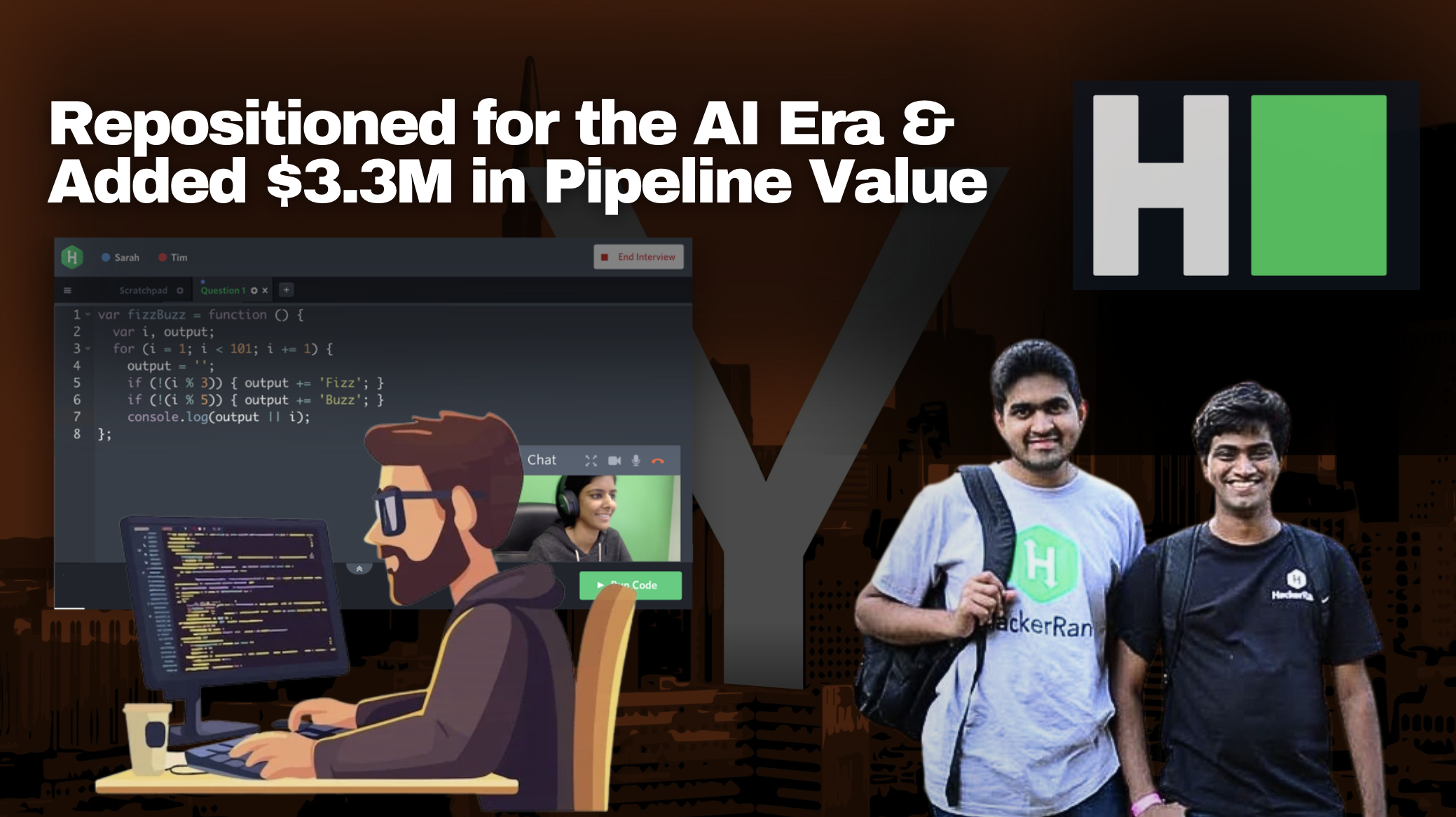HackerRank repositioning and pipeline growth work