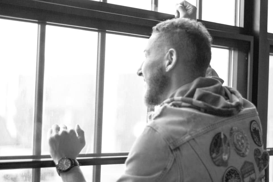 Michael Becker during a personal chapter of exploration